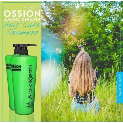 Кератинов шампоан за коса Morfose Ossion Amino Keratin Treated Hair Care Shampoo for All Hair Types 1000мл